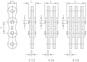 AL Series Leaf Chains