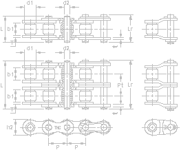 ANSI Standard DT Chains