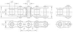 Motorcycle Roller Chains